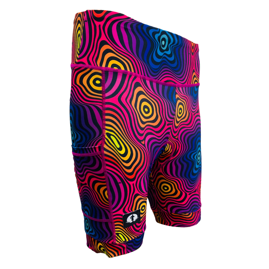 High Waist LADIES Cycling Shorts - Weird