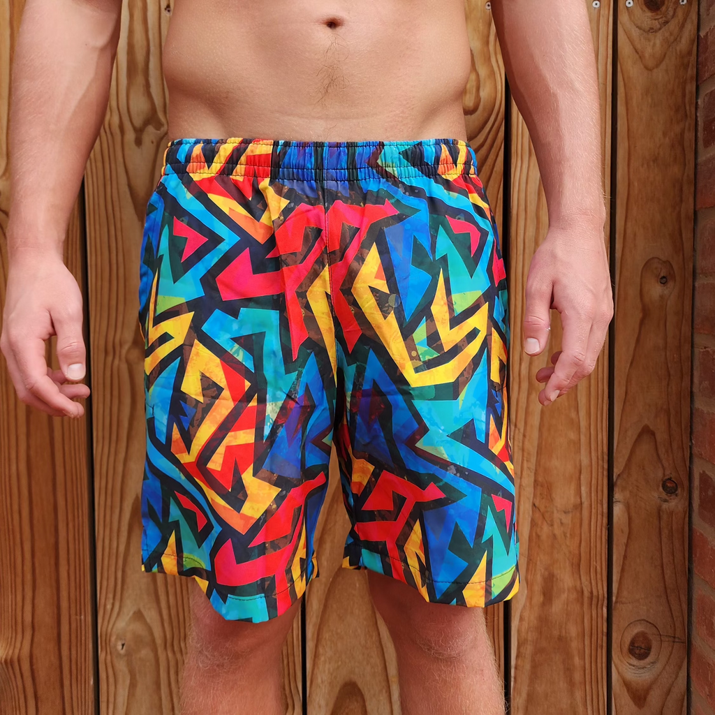 Funky Sport Shorts - Color Foil