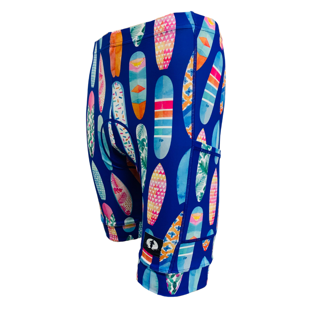 Funky Cycling Shorts - Surfs Up