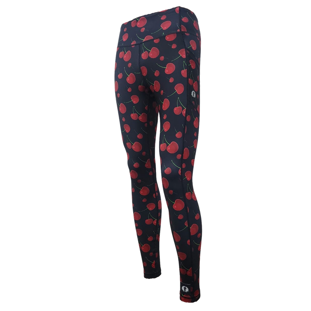 High Waist Full Length - Cherry-okie