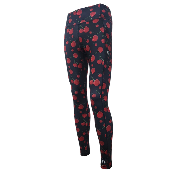 High Waist Full Length - Cherry-okie