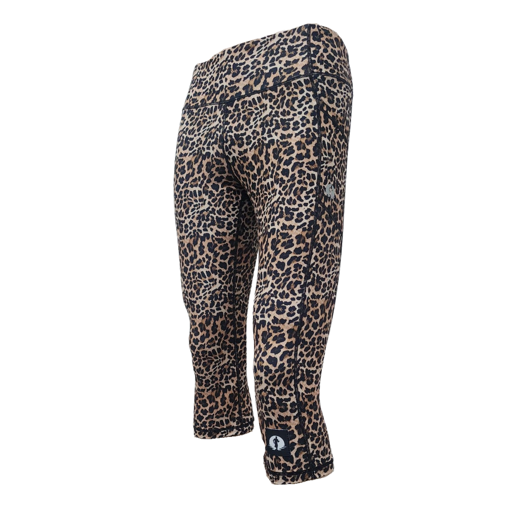 High Waist Funky 3/4 Leggings - Spot On