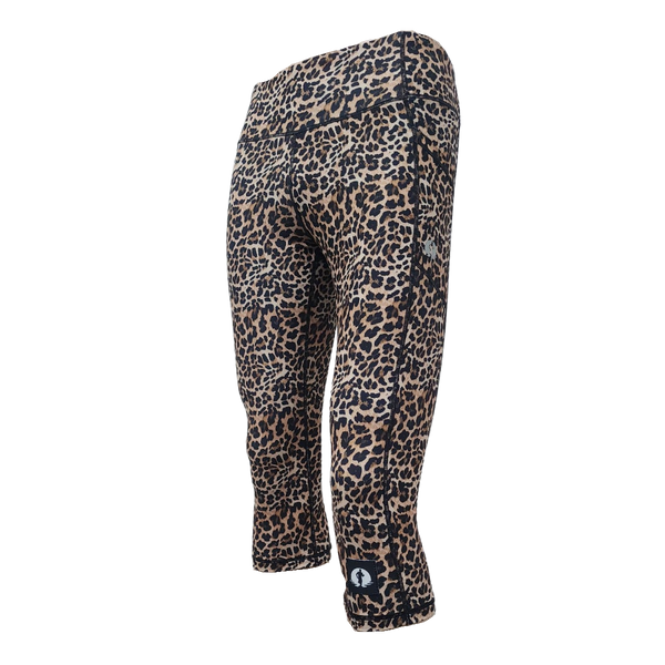 High Waist Funky 3/4 Leggings - Spot On