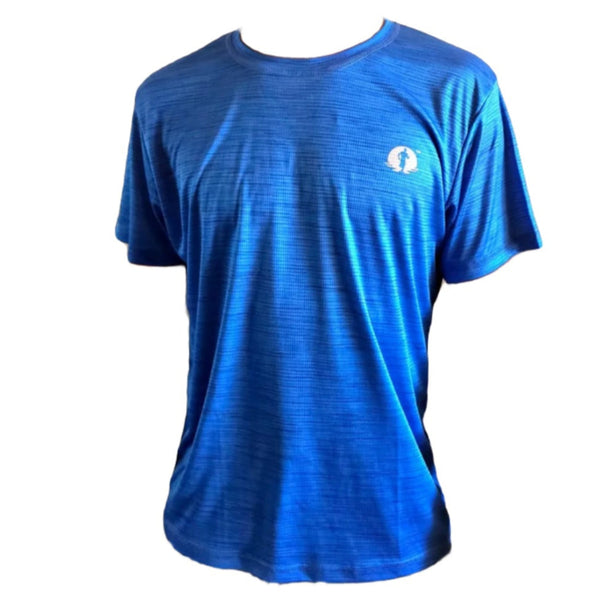A Race T-Shirt - Electric Blue Melange