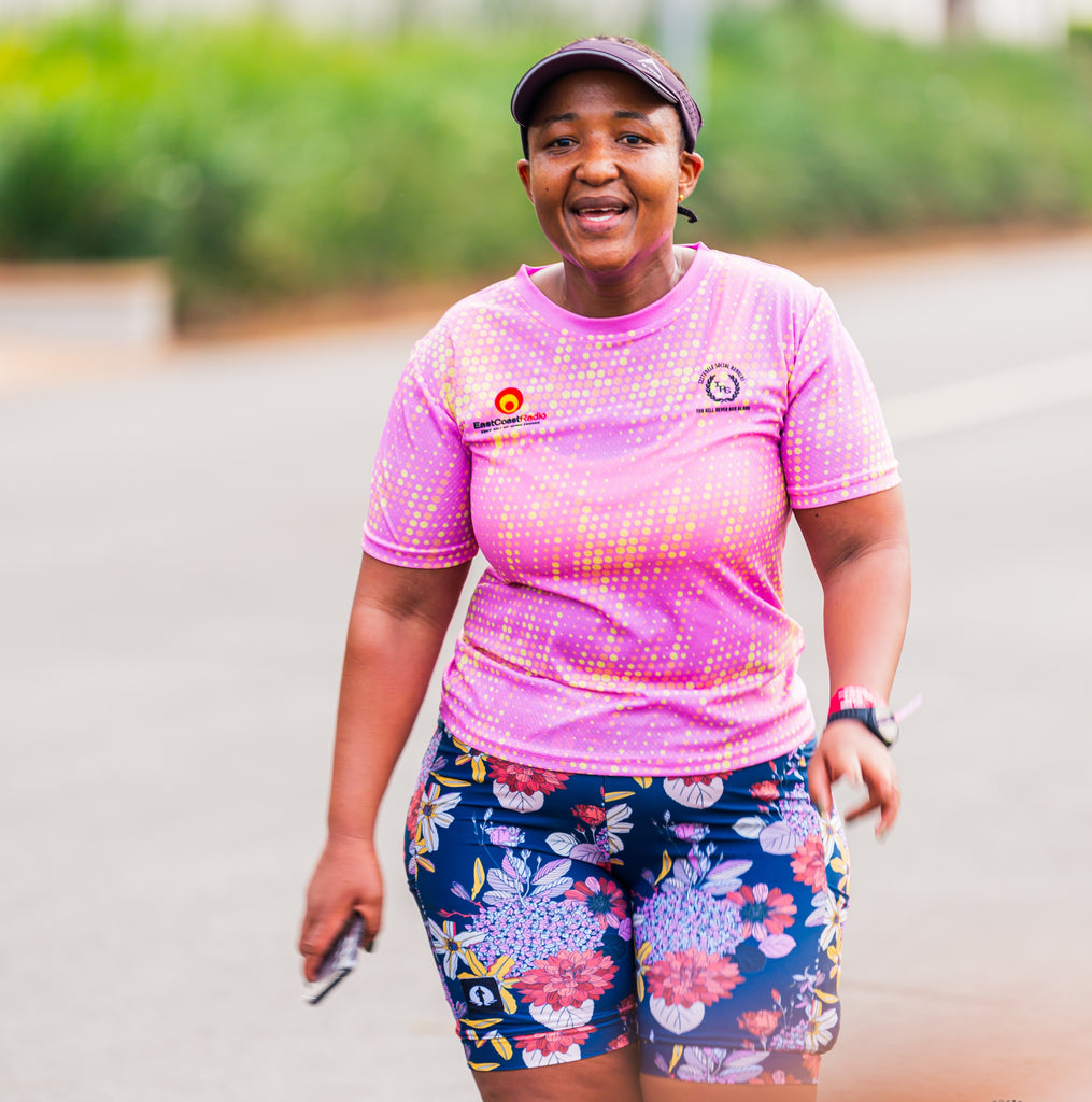 High Waist Funky Pants - Floral Charms