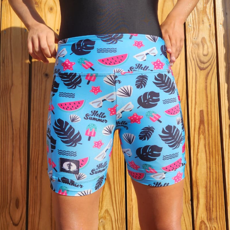 High Waist Funky Pants - Hello Summer