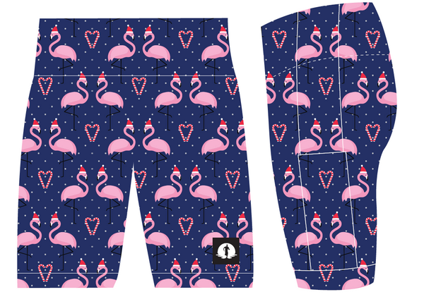 Kids High Waist Funky Pants - Christmas Lollies