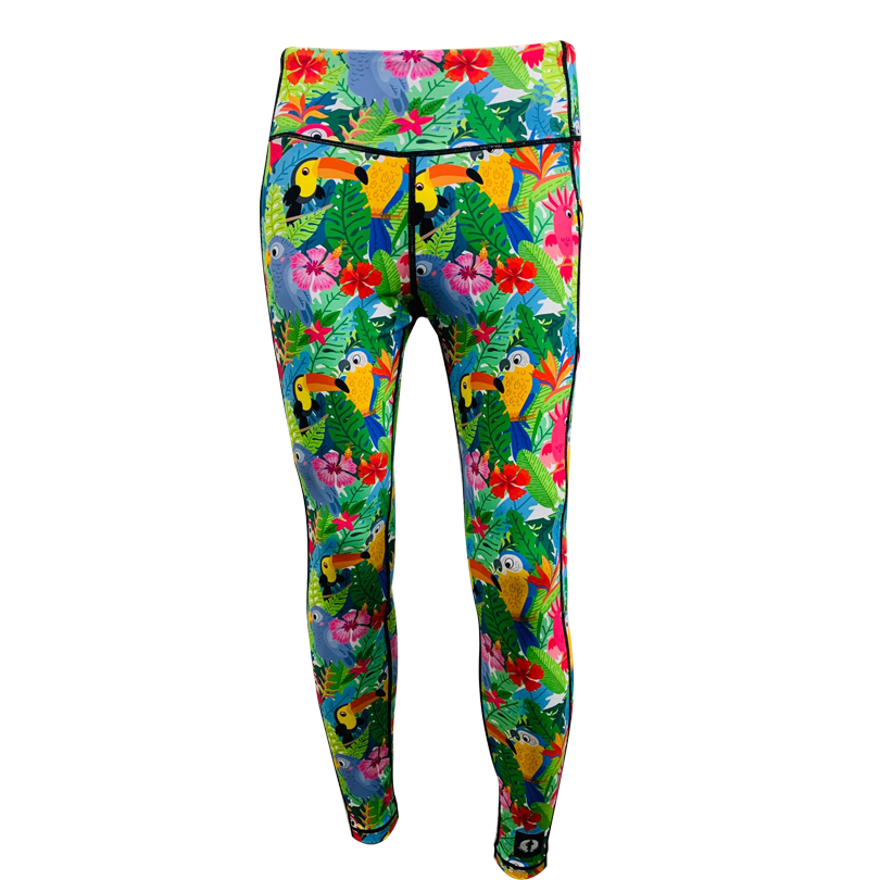 High Waist Full Length - Fowl Play