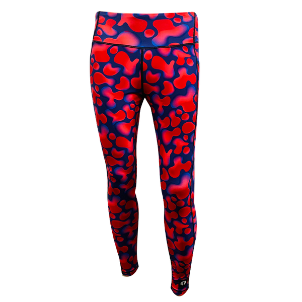 High Waist Full Length - Lava