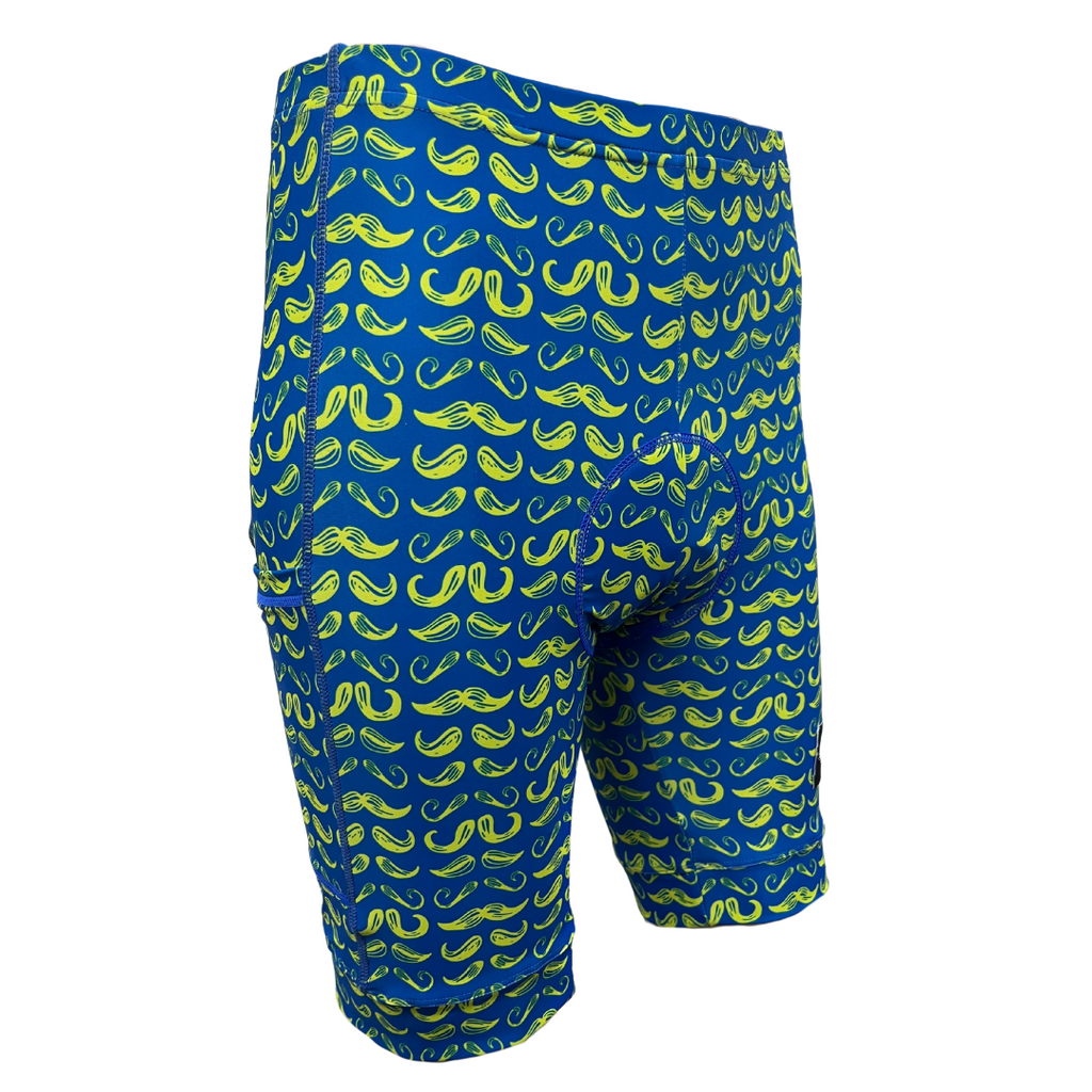 Funky Cycling Shorts - Lemon Lips