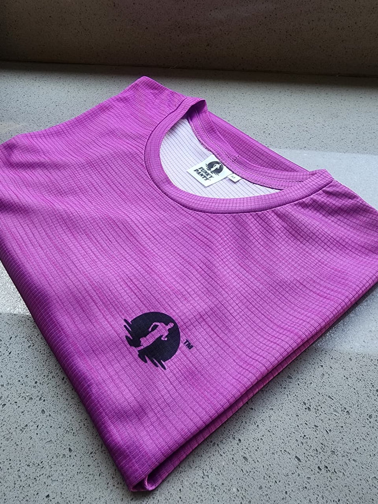 A Race T-Shirt - Purple Melange