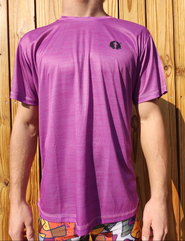 A Race T-Shirt - Purple Melange