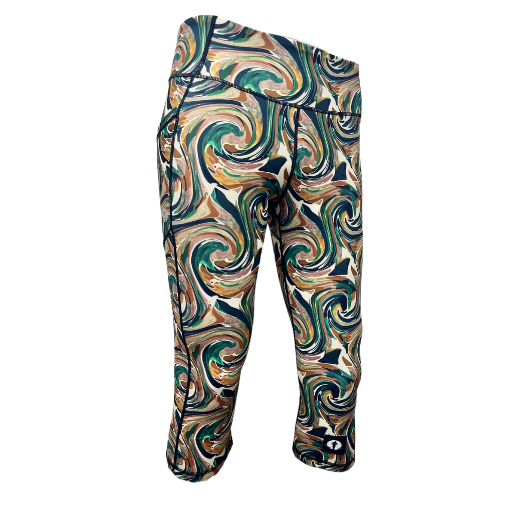 High Waist Funky 3/4 Leggings - Rooted Rings