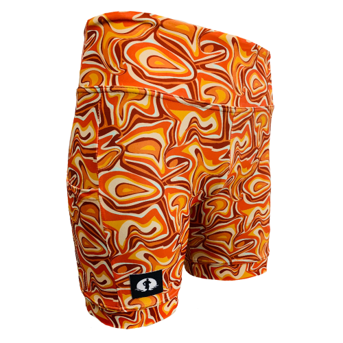 High Waist Funky Pants - Twisted Trails