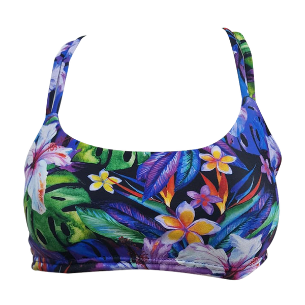 Funky Bikini Top - Hibiscus
