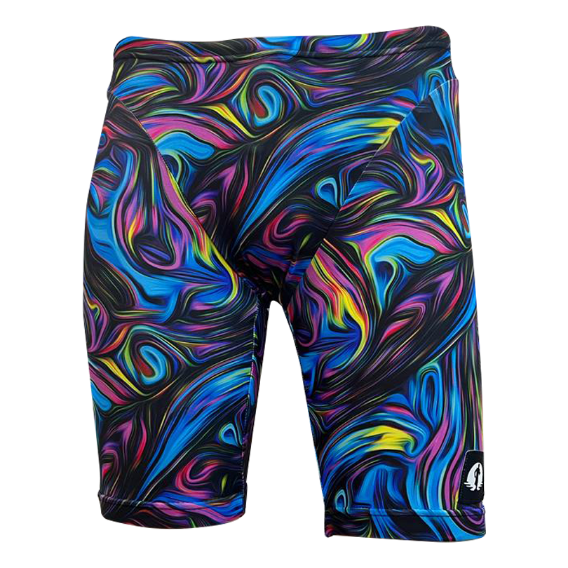 Men's Swim Jammer - Peacock Marble