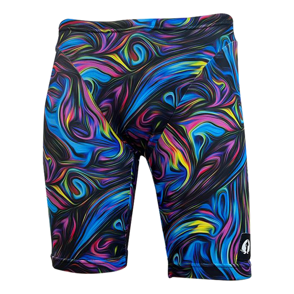 Men's Swim Jammer - Peacock Marble