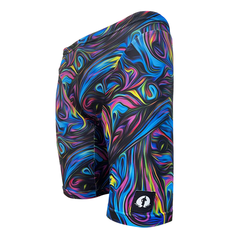 Men's Swim Jammer - Peacock Marble