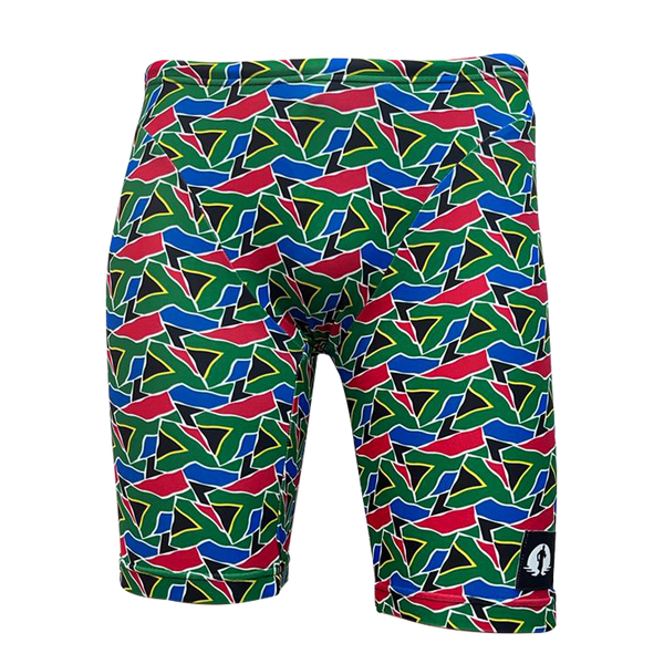 Men's Swim Jammer - SA Flag