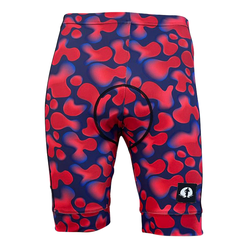 Funky Cycling Shorts - Lava