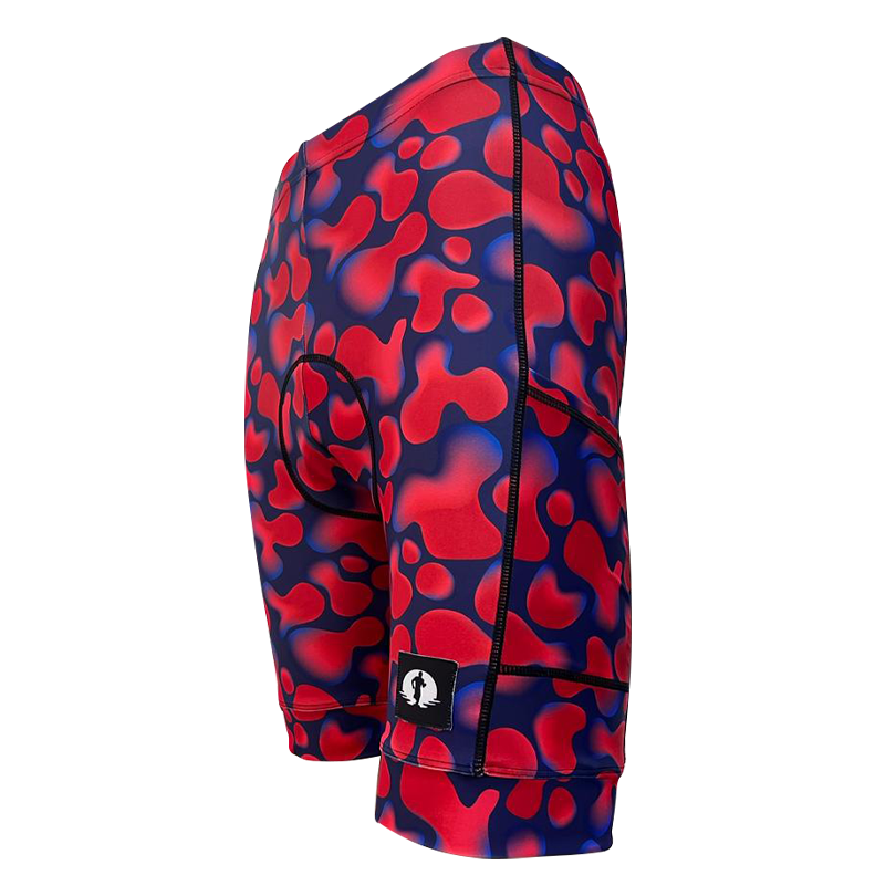 Funky Cycling Shorts - Lava