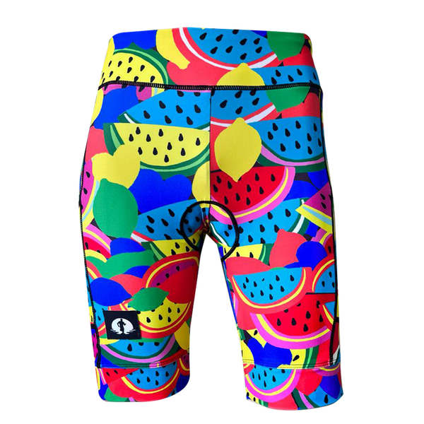 High Waist LADIES Cycling Shorts - Melons