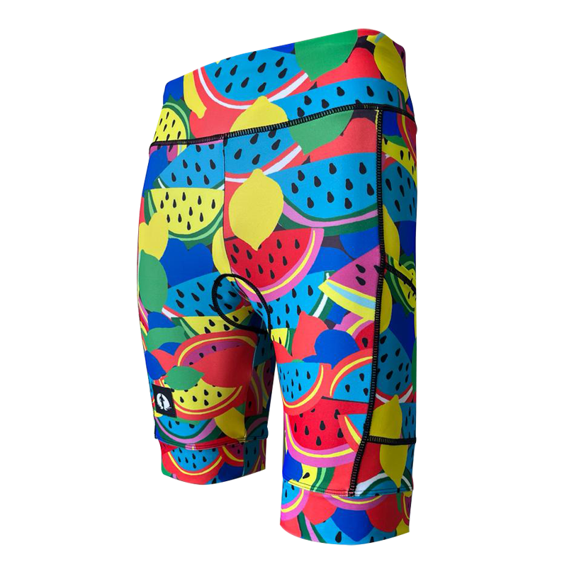 High Waist LADIES Cycling Shorts - Melons