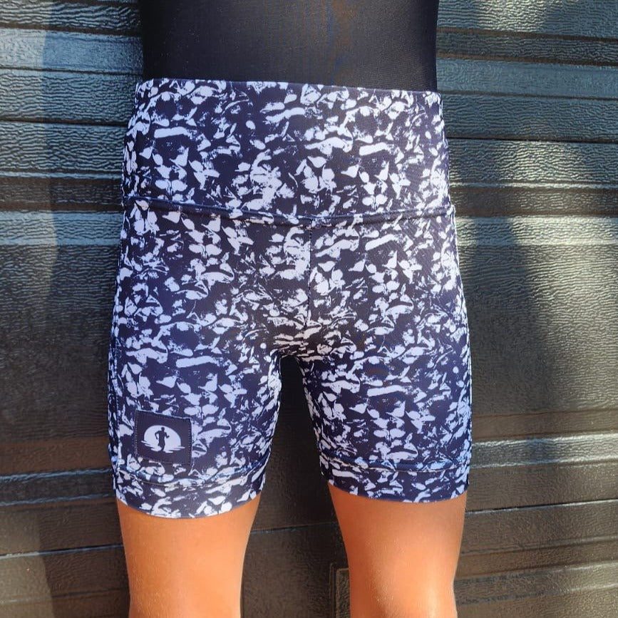 Kids High Waist Funky Pants - Creased