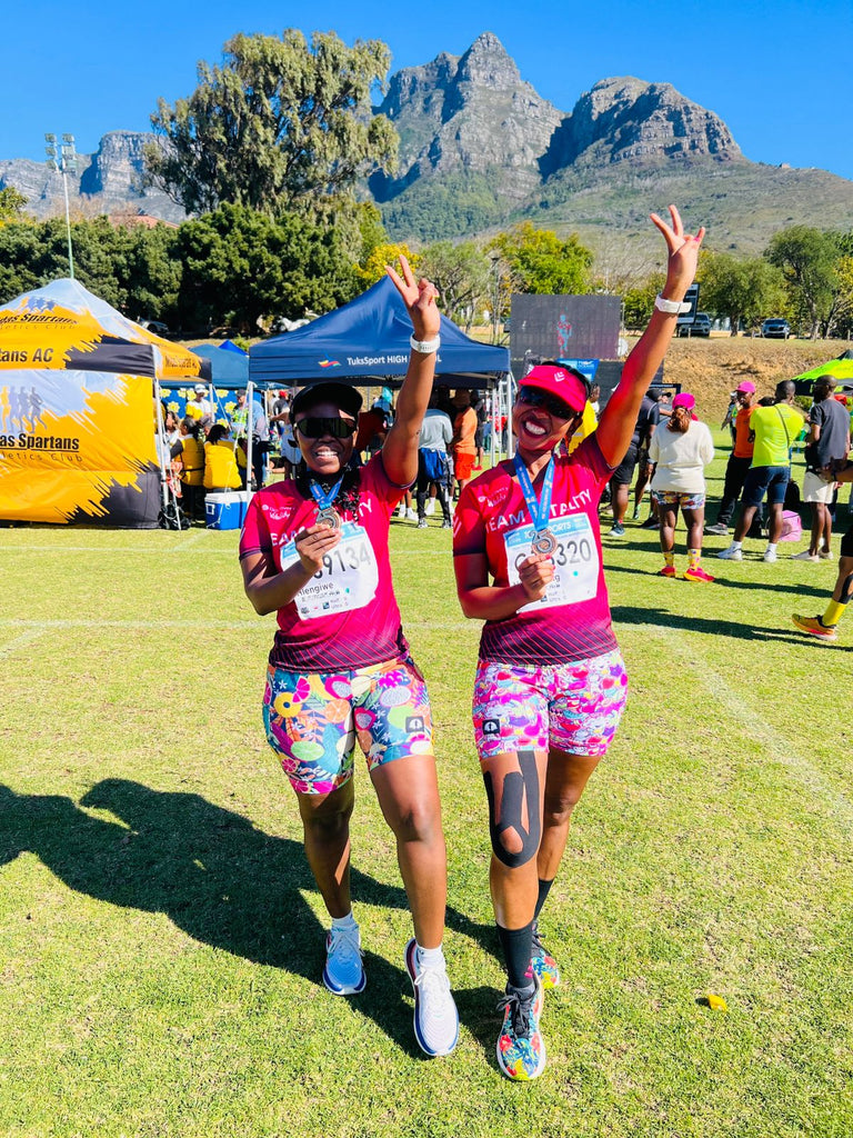 High Waist Funky Pants - Girl Power