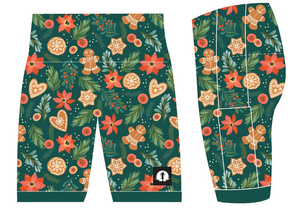 Kids High Waist Funky Pants - Christmas Crumb - Pre Order