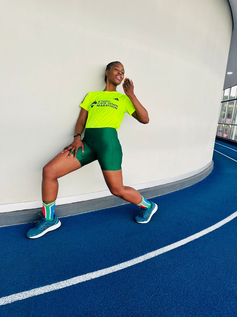 High Waist Funky Pants - Bottle Green