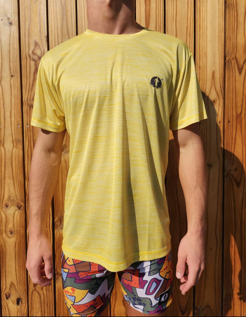 A Race T-Shirt - Yellow Melange