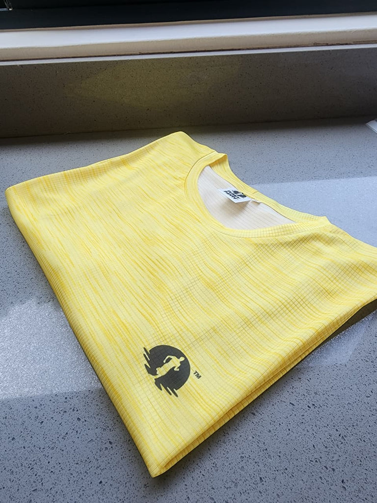 A Race T-Shirt - Yellow Melange