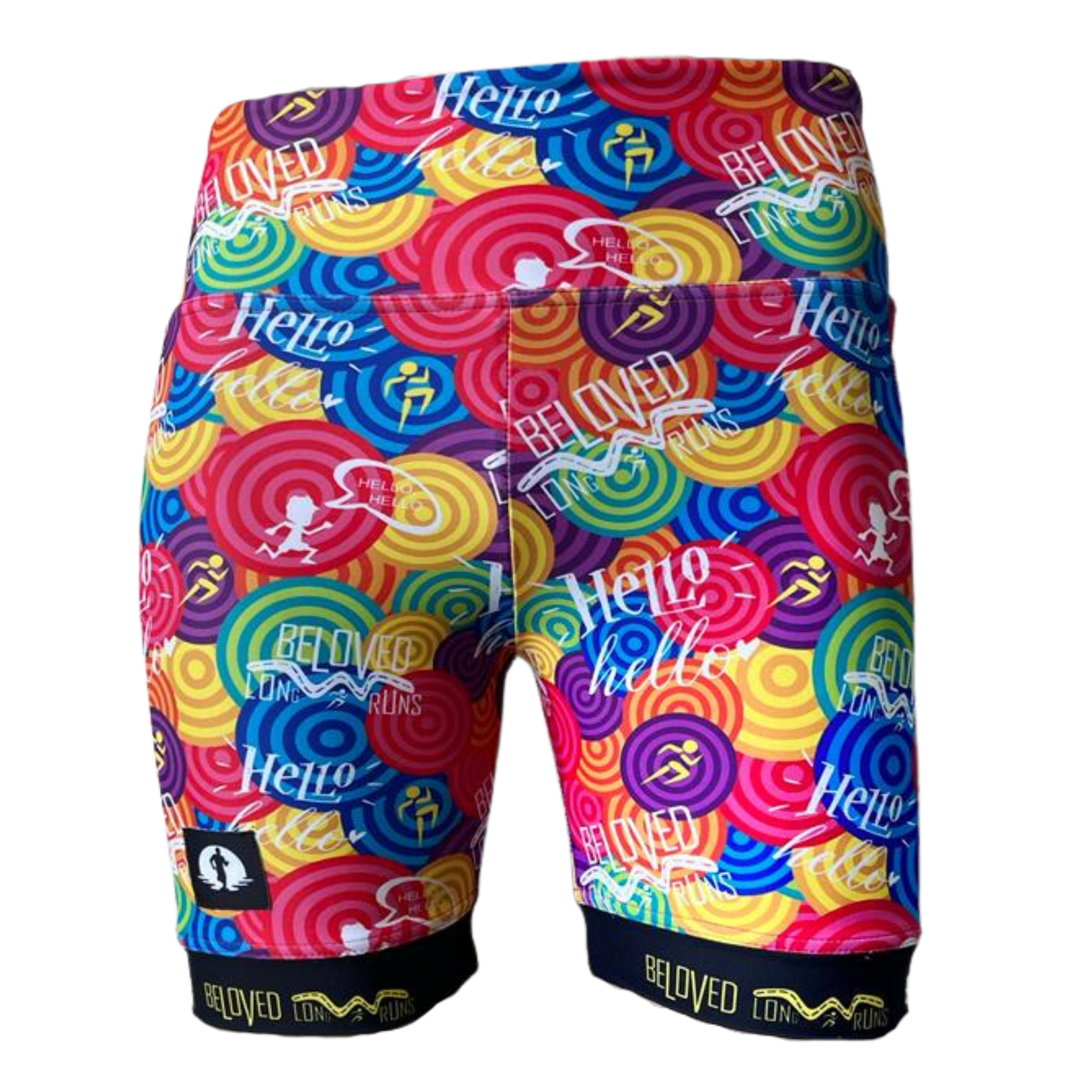 Funky Pants Run Paddle Gym Shorts