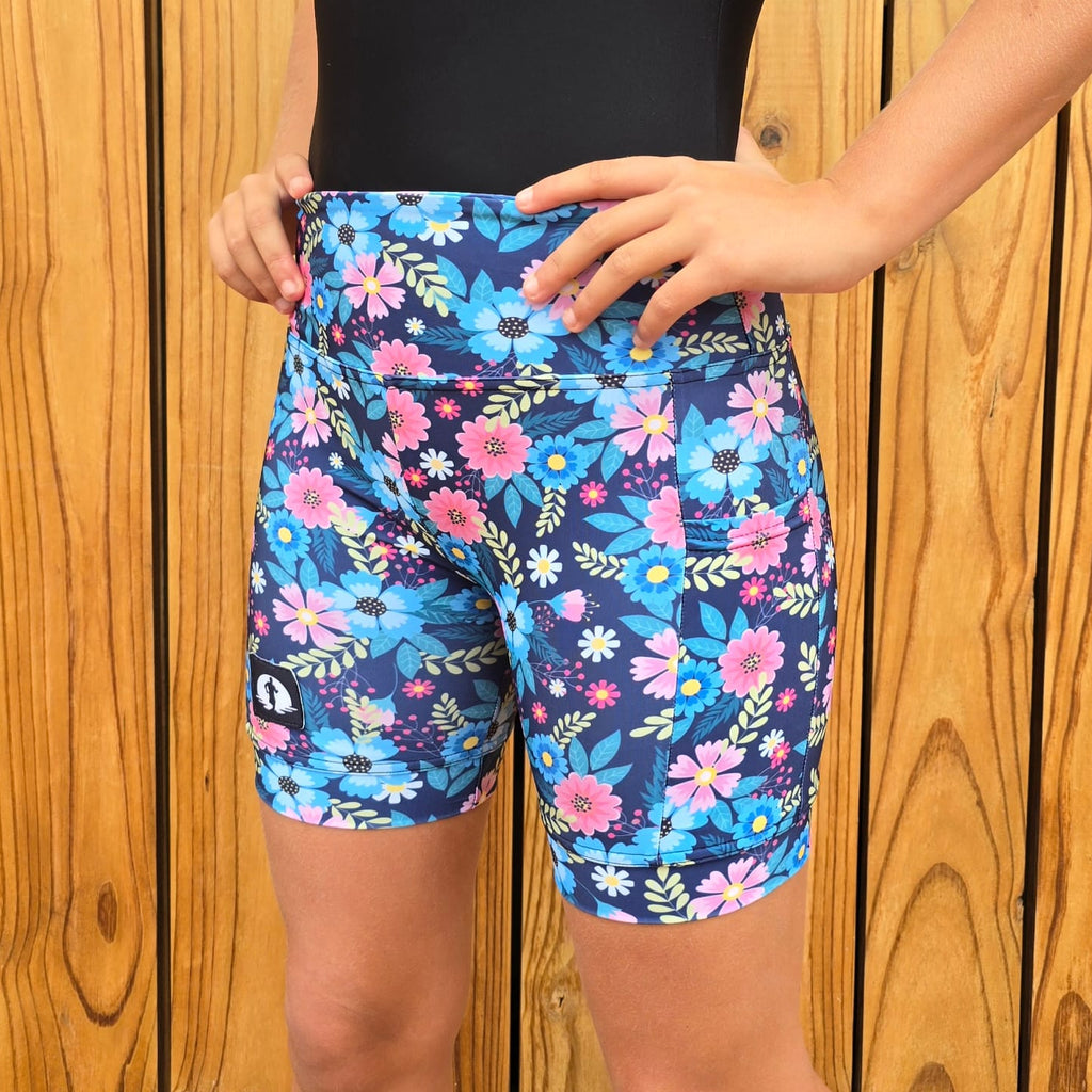 High Waist Funky Pants - Ditsy Floral