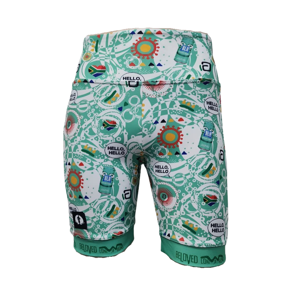 High Waist Funky Pants - Beloved Long Runs - Creme Soda Fizz