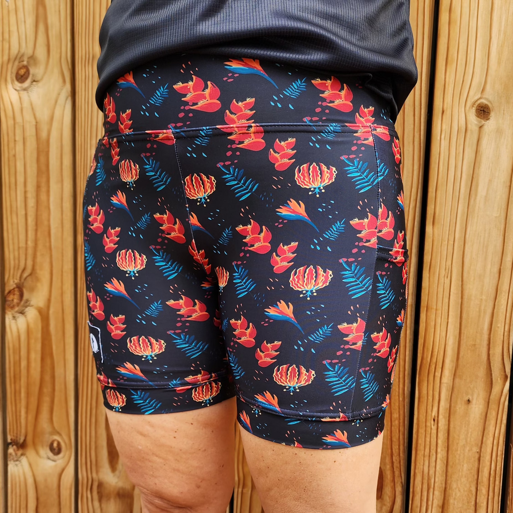 High Waist Funky Pants - Bloom