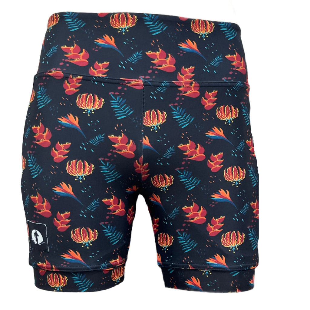 High Waist Funky Pants - Bloom