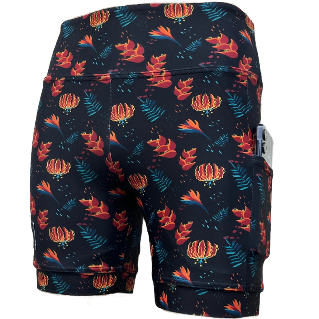 High Waist Funky Pants - Bloom