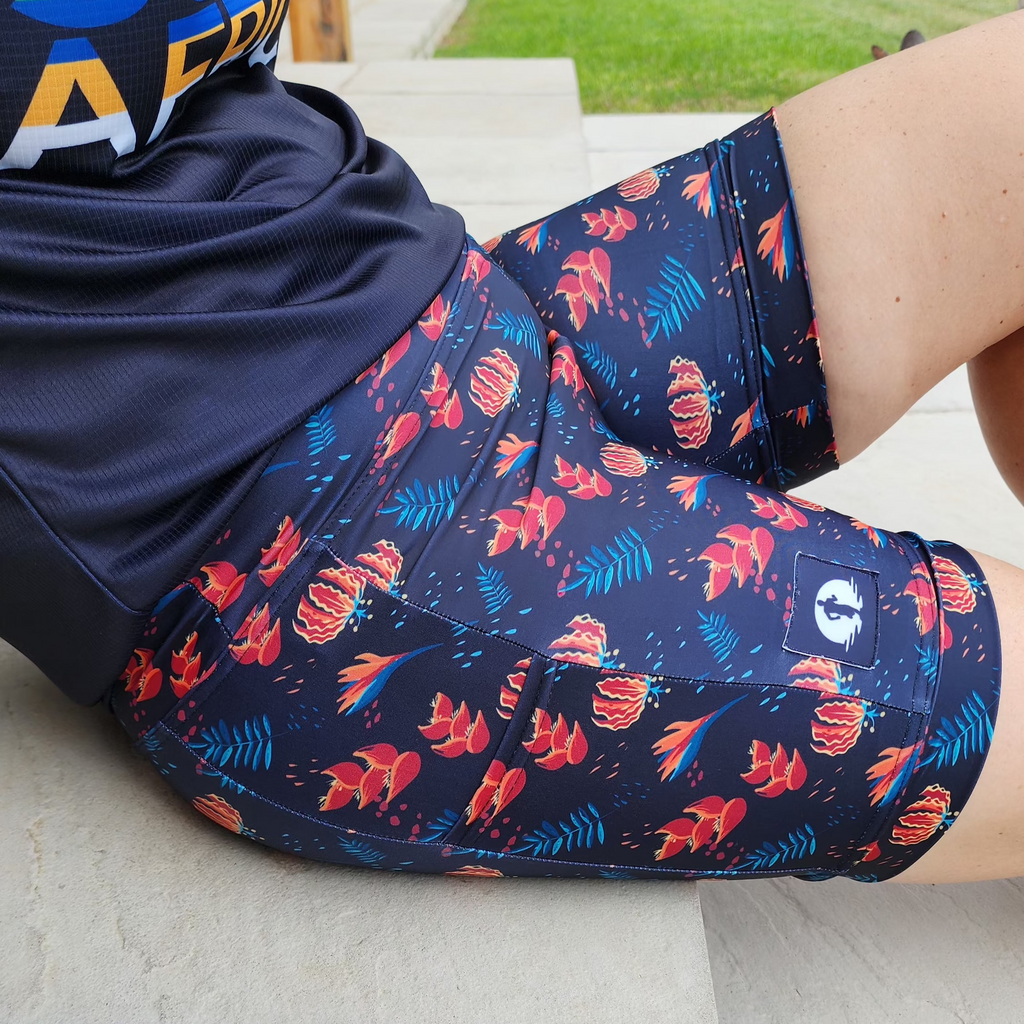 High Waist Funky Pants - Bloom