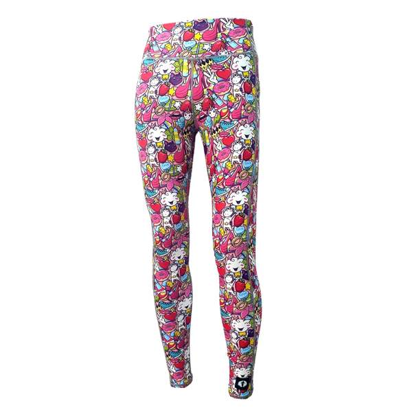 High Waist Full Length - Girl Power