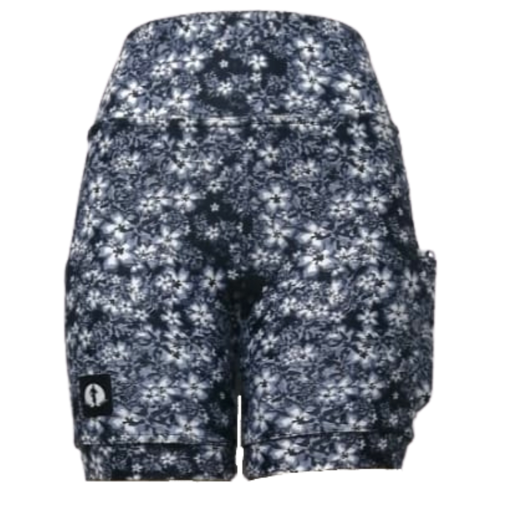 High Waist Funky Pants - Floral