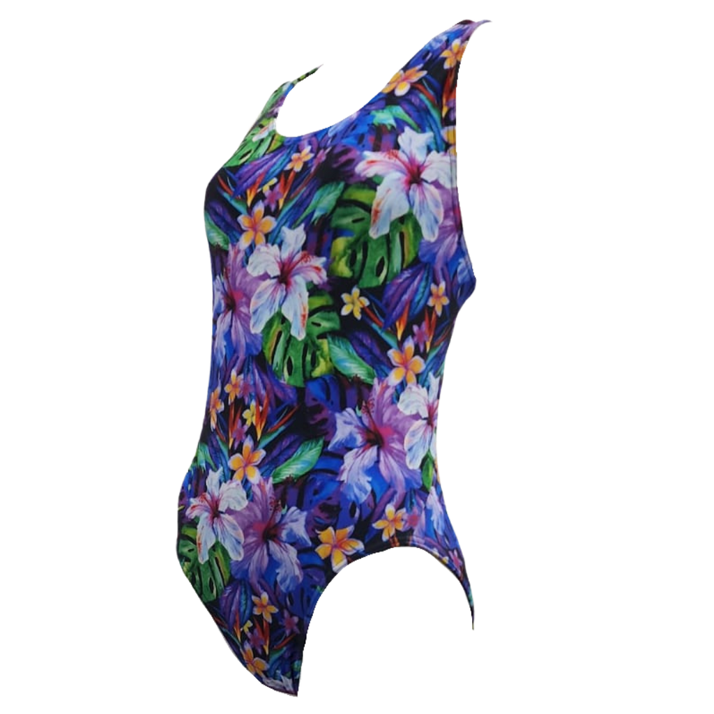 A Funky Full Cozzie Power back - Hibiscus