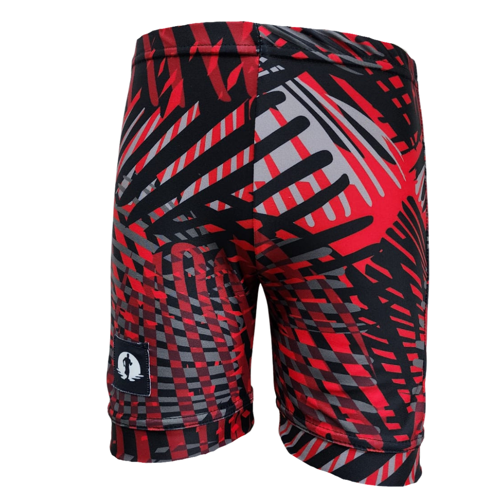 Kids Funky Pants - Red Sound Waves