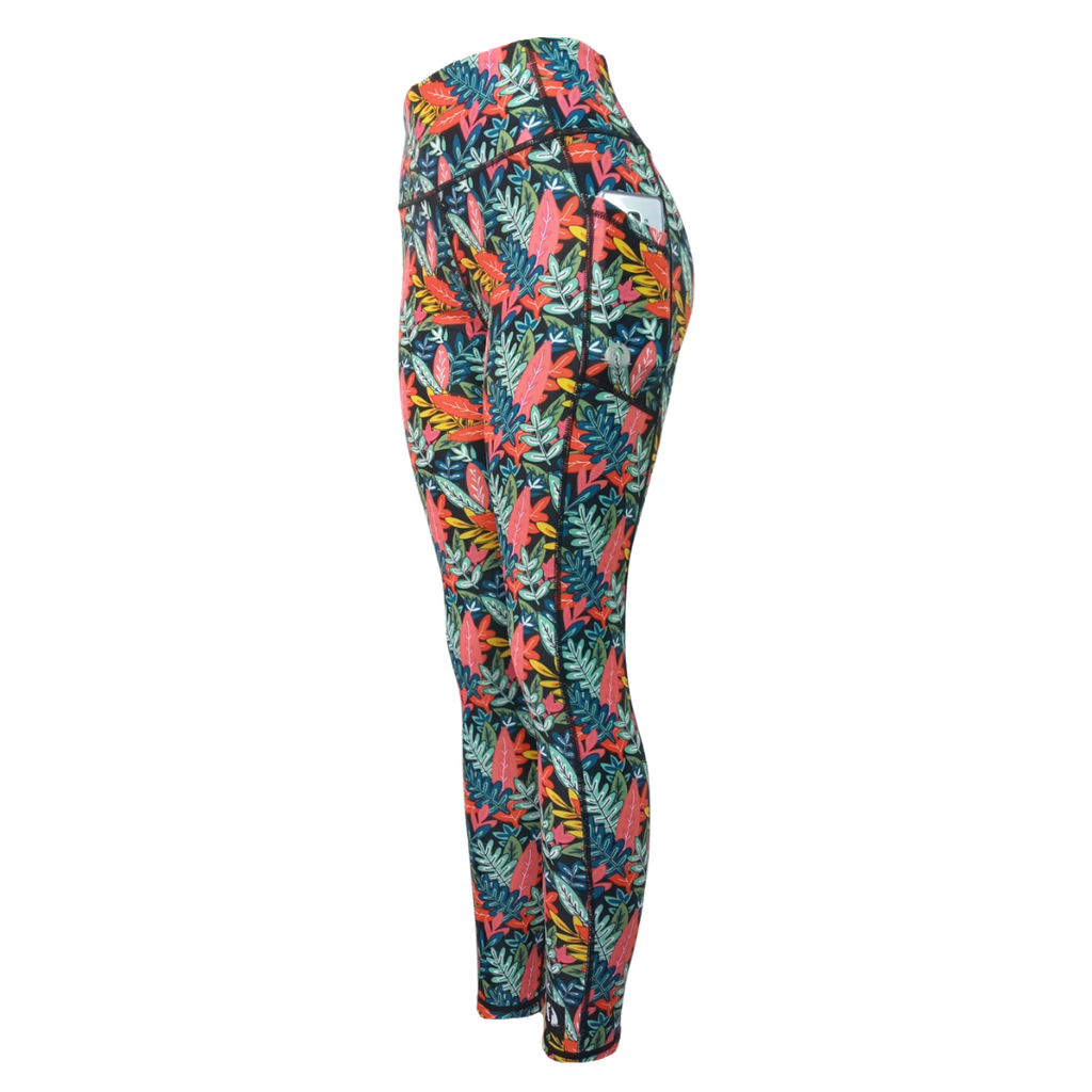 High Waist Full Length - Fancy Forest