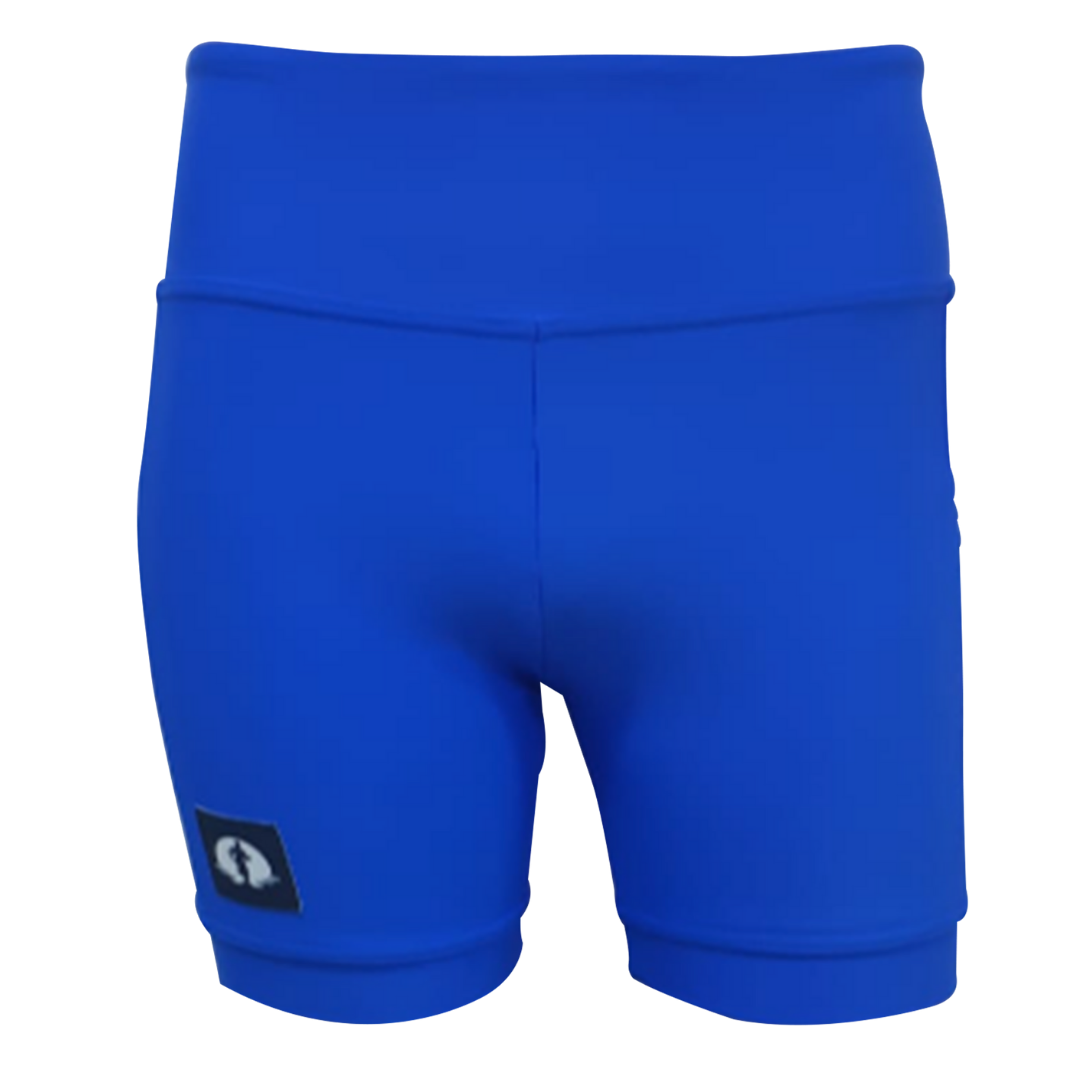 Royal blue compression shorts clearance