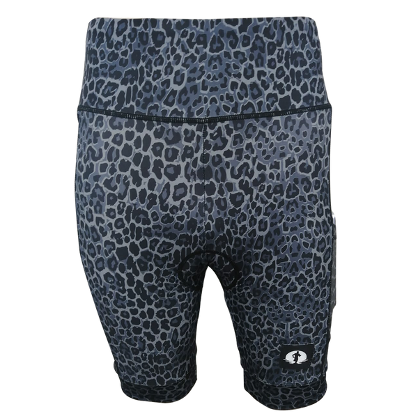 High Waist LADIES Cycling Shorts - Animal Spots