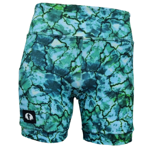 High Waist Funky Pants - Tie Dye