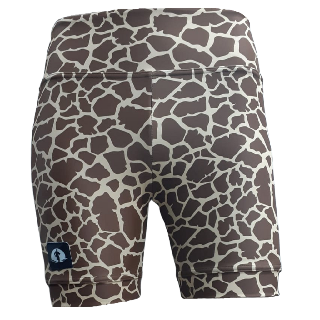 High Waist Funky Pants - Giraffe