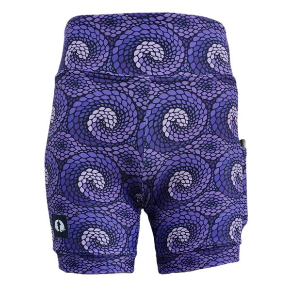 High Waist Funky Pants - Purple People Eater